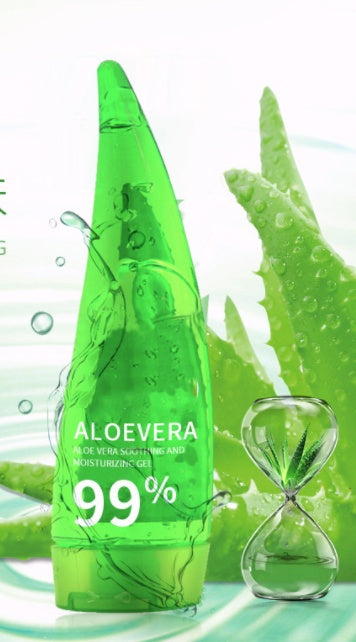 Creme Hidratante Facial para Cuidados com a Pele com Gel de Aloe