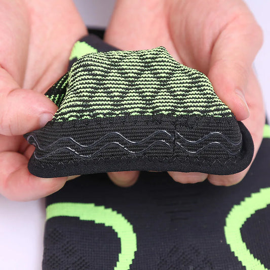 Aolikes 1 pçs suporte de cotovelo elástico ginásio esporte cotovelo almofada protetora absorver suor esporte basquete braço manga cotovelo cinta