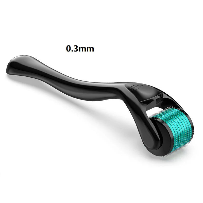 540 agulhas para corpo facial crescimento do cabelo rolo derma para pele barba 0.2mm 0.25mm 0.3mm agulha micro rosto rolo ferramenta