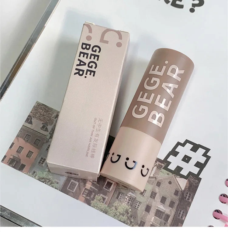 Sombra de Cabelo em Pó Gege Bear – Impermeável, Efeito Natural e Cobertura Instantânea para Falhas e Linha do Cabelo