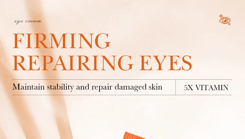 SADOER Creme para Olhos Vitamina C – Antiolheiras e Refirmante