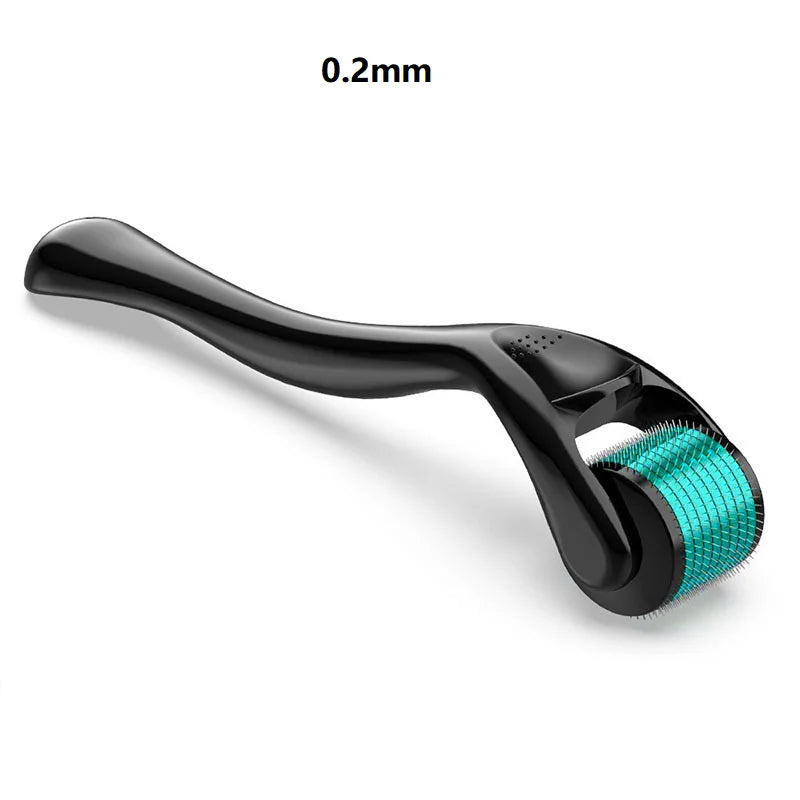 540 agulhas para corpo facial crescimento do cabelo rolo derma para pele barba 0.2mm 0.25mm 0.3mm agulha micro rosto rolo ferramenta