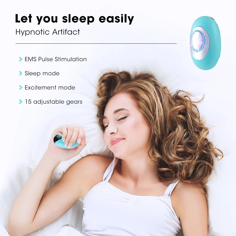 đ´â¨ Dispositivo de AuxĂlio ao Sono PortĂĄtil â AlĂvio da InsĂ´nia, Ansiedade Noturna e Estresse | Terapia Natural com Microcorrente