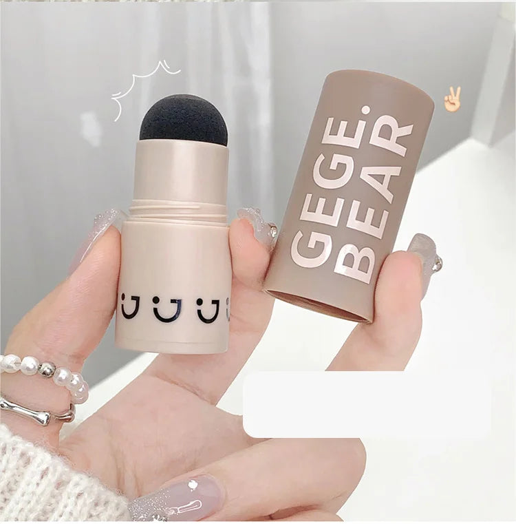 Sombra de Cabelo em Pó Gege Bear – Impermeável, Efeito Natural e Cobertura Instantânea para Falhas e Linha do Cabelo