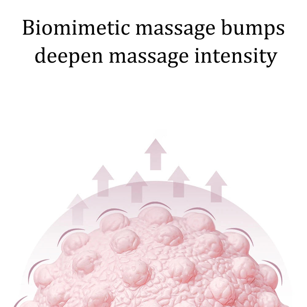 Bola de Massagem com Ponto Gatilho – Alívio Muscular para Costas, Pés, Cintura e Ombros | Bola de Fáscia em TPR para Yoga, Pilates e Relaxamento