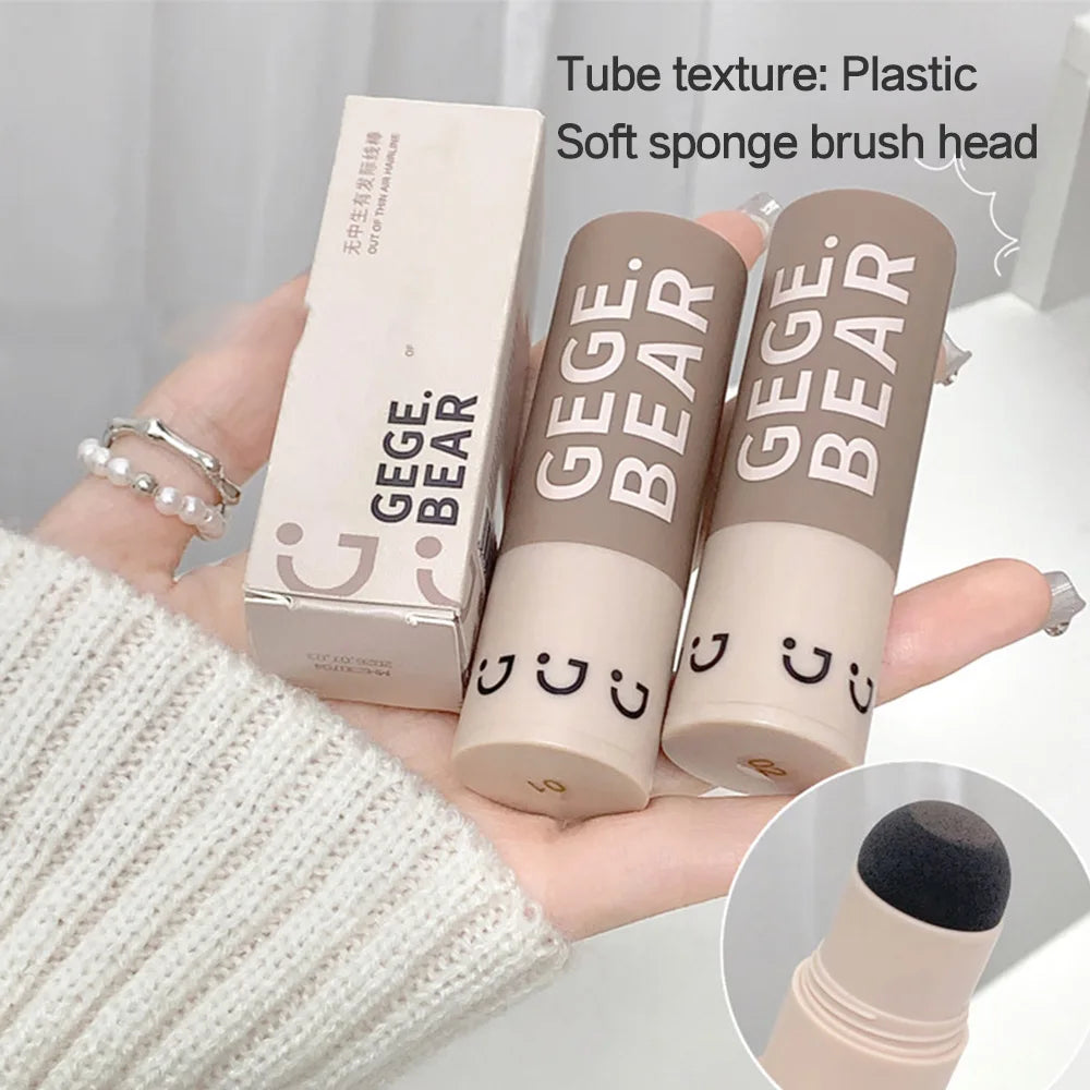 Sombra de Cabelo em Pó Gege Bear – Impermeável, Efeito Natural e Cobertura Instantânea para Falhas e Linha do Cabelo