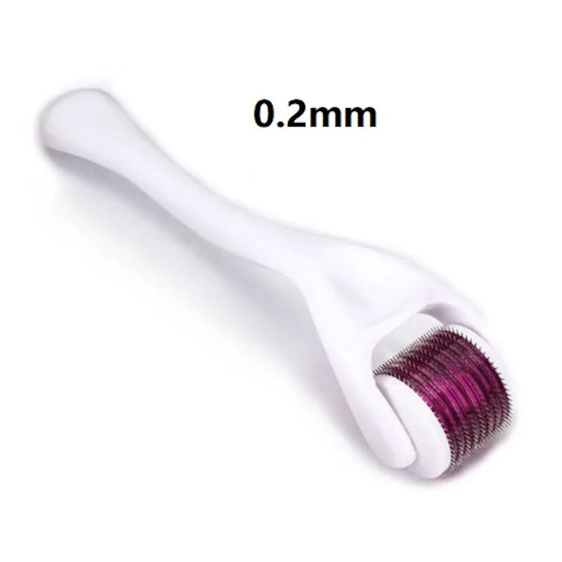 540 agulhas para corpo facial crescimento do cabelo rolo derma para pele barba 0.2mm 0.25mm 0.3mm agulha micro rosto rolo ferramenta