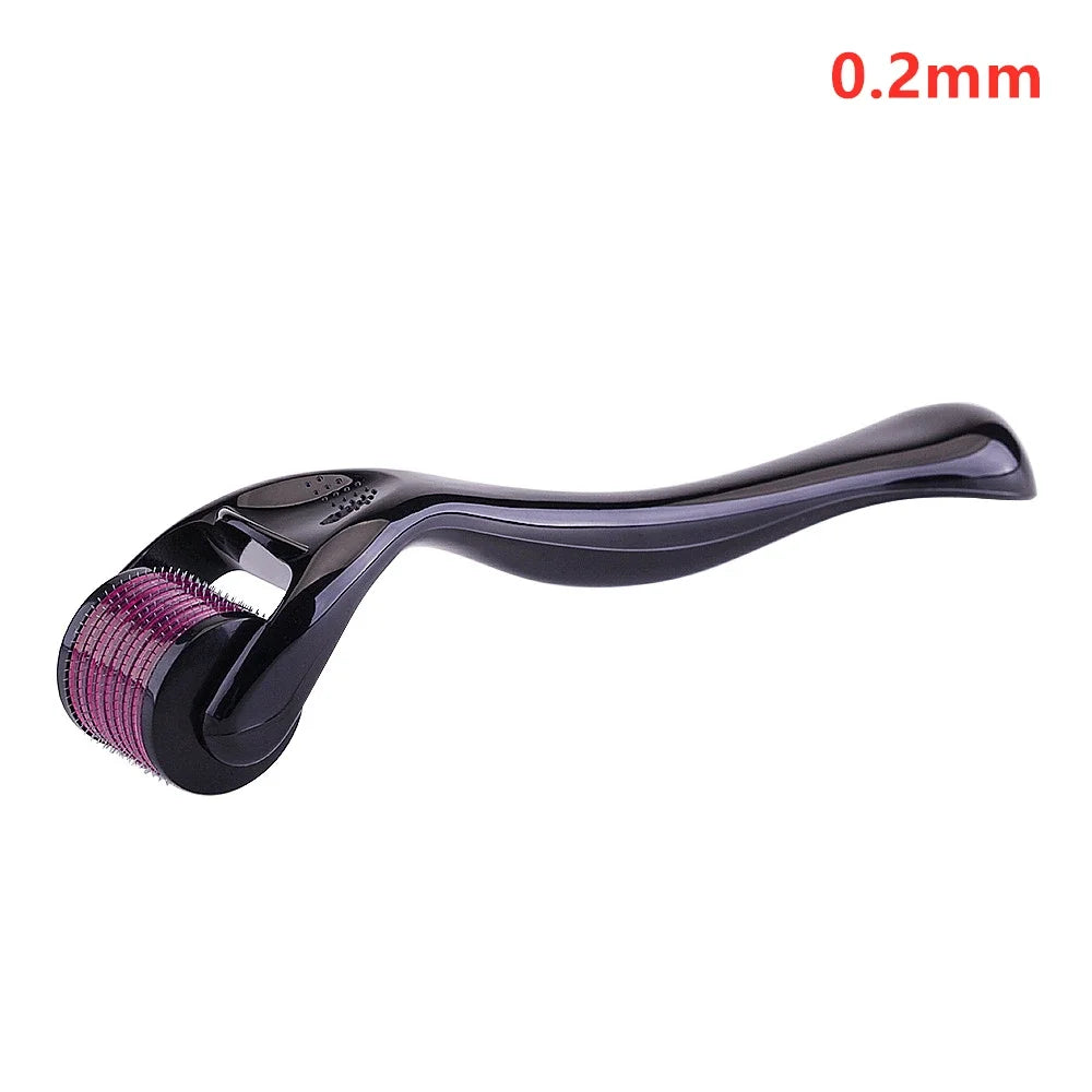 540 agulhas para corpo facial crescimento do cabelo rolo derma para pele barba 0.2mm 0.25mm 0.3mm agulha micro rosto rolo ferramenta