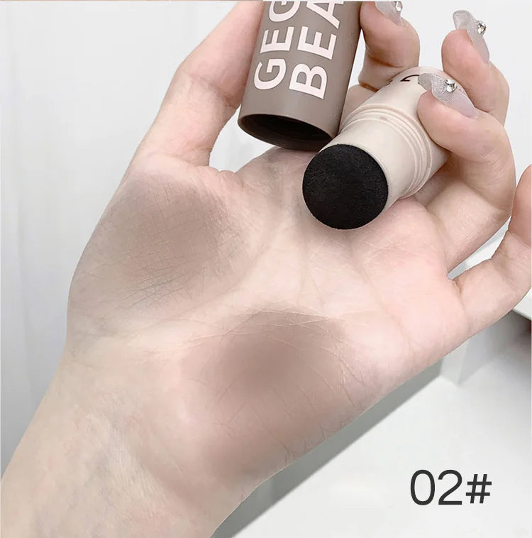 Sombra de Cabelo em Pó Gege Bear – Impermeável, Efeito Natural e Cobertura Instantânea para Falhas e Linha do Cabelo