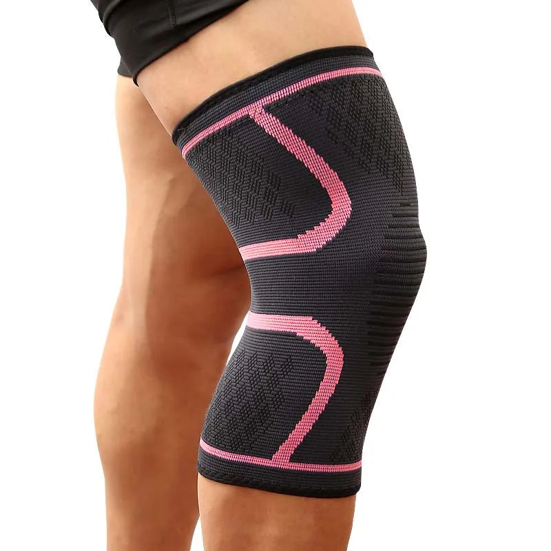 Joelheira Esportiva de Compressão AOLIKES – Suporte Elástico para Corrida, Ciclismo, Basquete e Academia