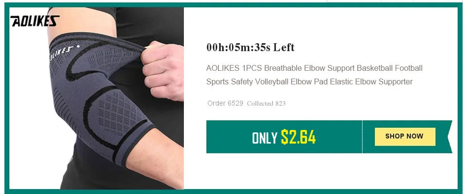 Joelheira Esportiva de Compressão AOLIKES – Suporte Elástico para Corrida, Ciclismo, Basquete e Academia