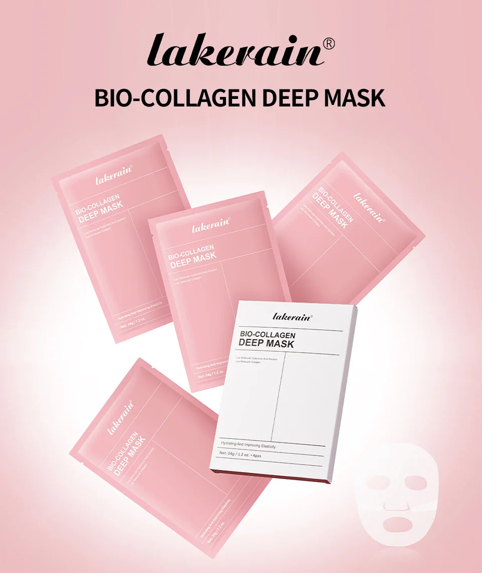 Máscara Facial de Hidrogel Bio-Colágeno – Renovação Profunda e Hidratação Intensa Durante a Noite