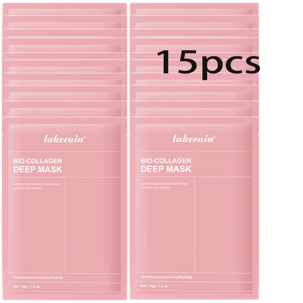 Máscara Facial de Hidrogel Bio-Colágeno – Renovação Profunda e Hidratação Intensa Durante a Noite