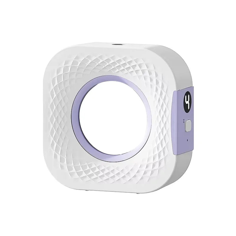 Difusor de Aroma Inteligente com Display Digital – Purificador de Ar com 4 Níveis de Intensidade | Para Óleos Essenciais | USB, Mesa ou Parede