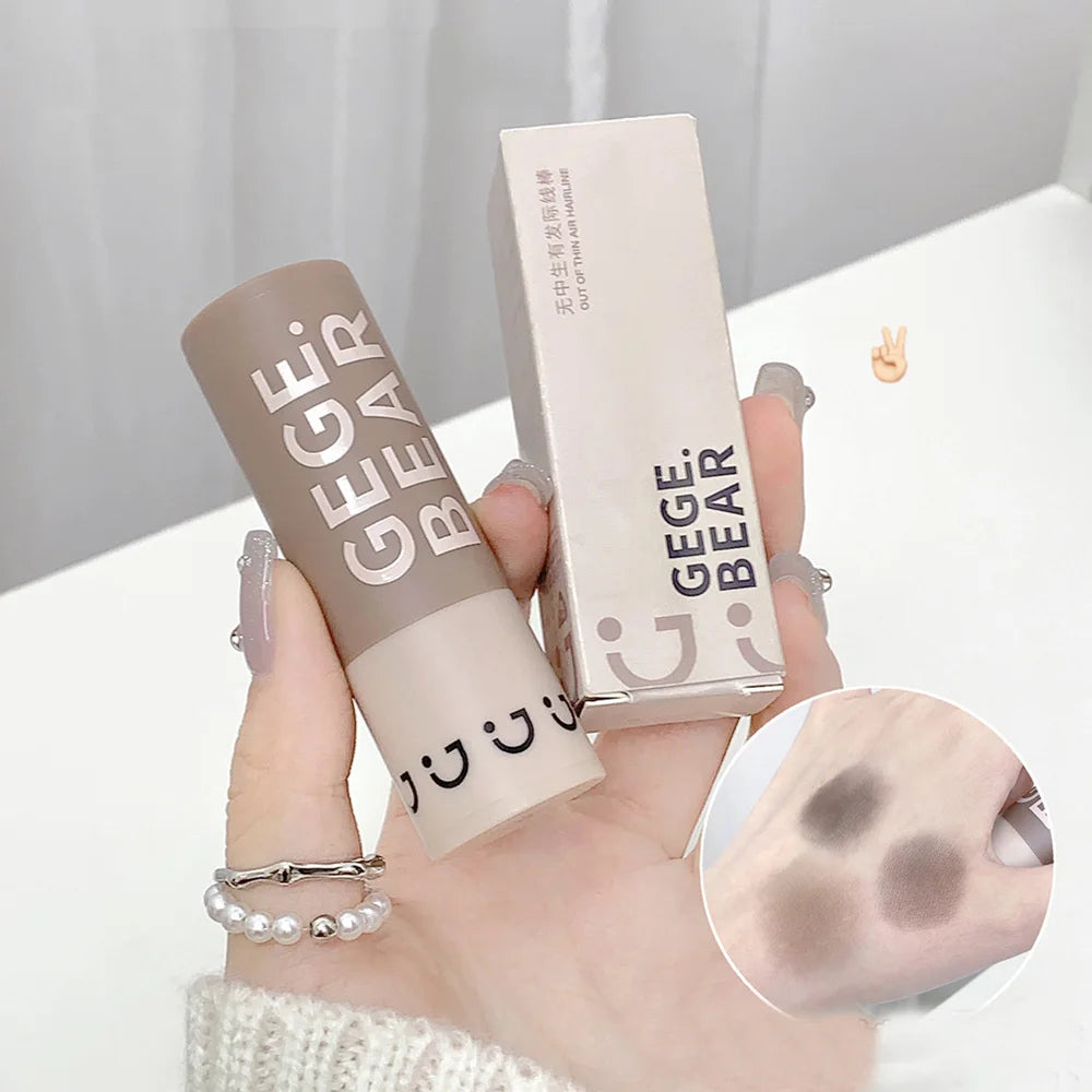 Sombra de Cabelo em Pó Gege Bear – Impermeável, Efeito Natural e Cobertura Instantânea para Falhas e Linha do Cabelo