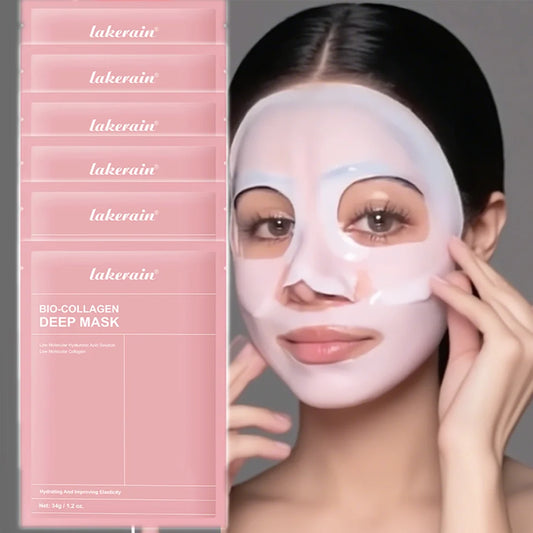 Máscara Facial de Hidrogel Bio-Colágeno – Renovação Profunda e Hidratação Intensa Durante a Noite