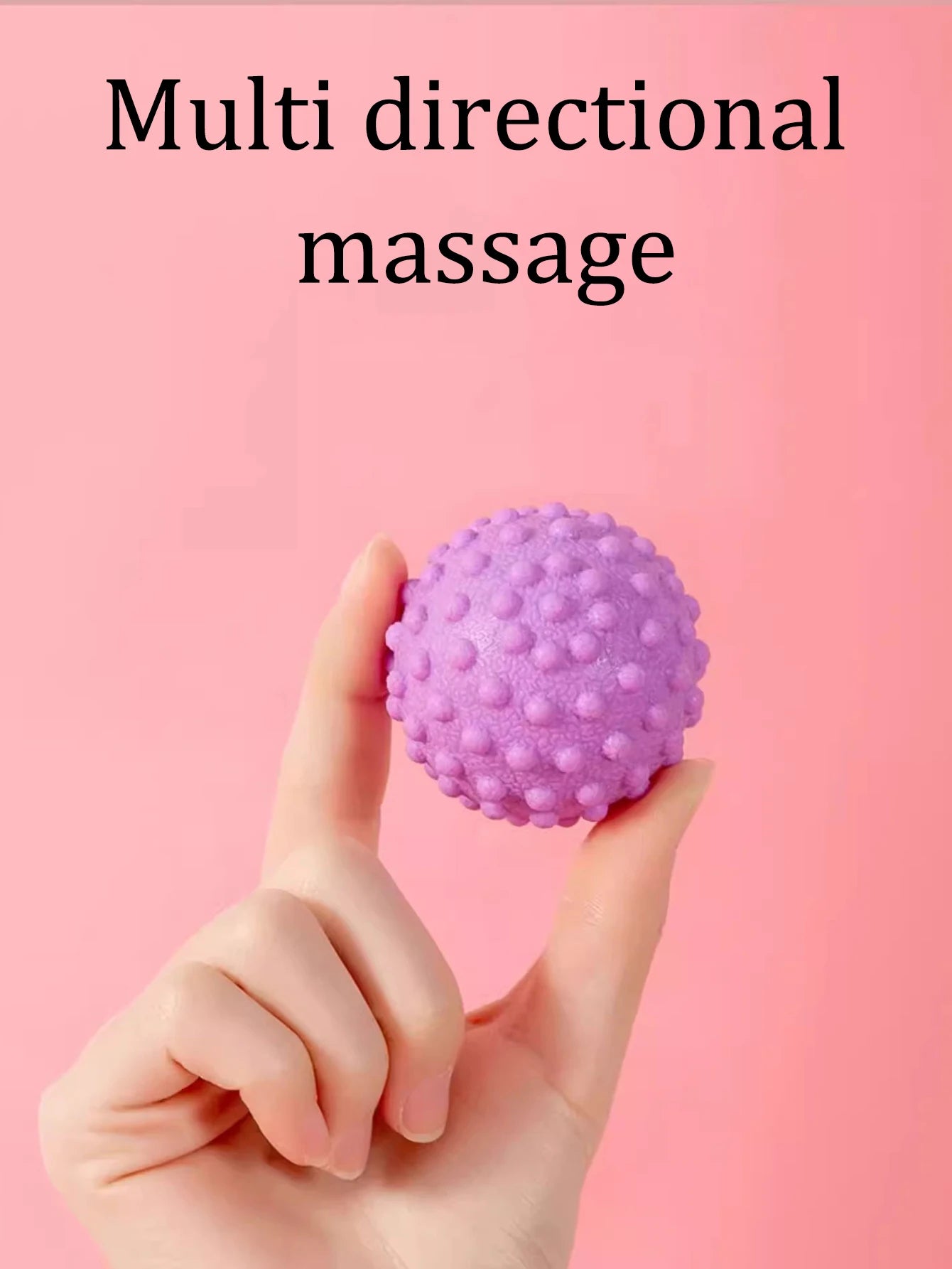 Bola de Massagem com Ponto Gatilho – Alívio Muscular para Costas, Pés, Cintura e Ombros | Bola de Fáscia em TPR para Yoga, Pilates e Relaxamento