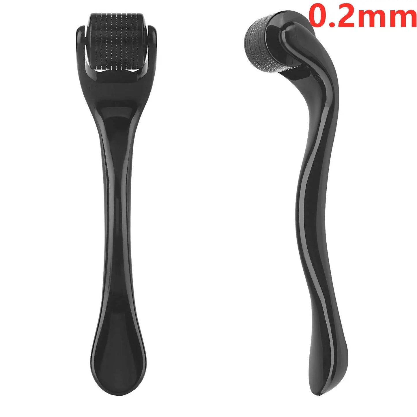 Derma Roller Facial e Corporal para Crescimento de Cabelo – 540 Agulhas (0.2mm, 0.25mm, 0.3mm)