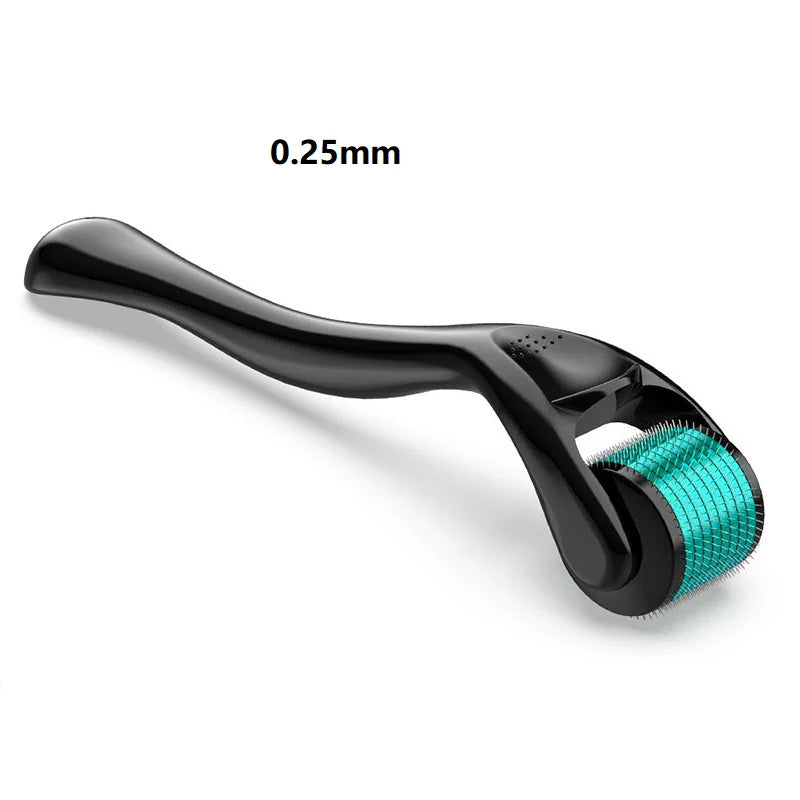 540 agulhas para corpo facial crescimento do cabelo rolo derma para pele barba 0.2mm 0.25mm 0.3mm agulha micro rosto rolo ferramenta