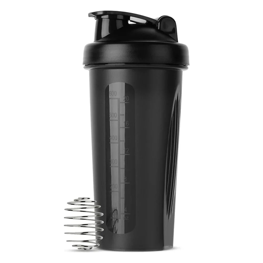Shaker Garrafa 600ml – Praticidade e Performance para Sua Rotina Fitness