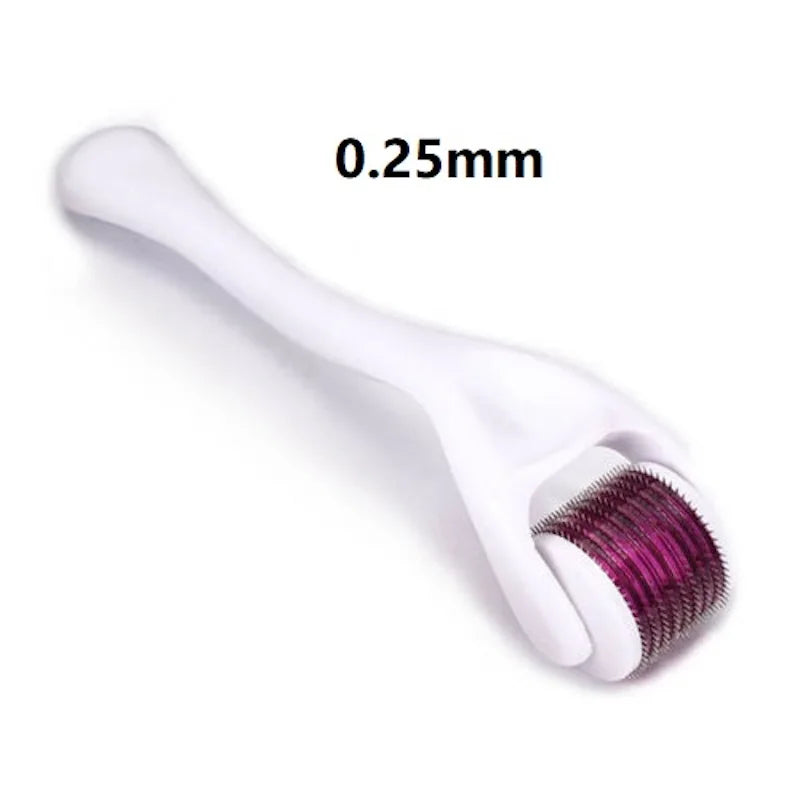540 agulhas para corpo facial crescimento do cabelo rolo derma para pele barba 0.2mm 0.25mm 0.3mm agulha micro rosto rolo ferramenta