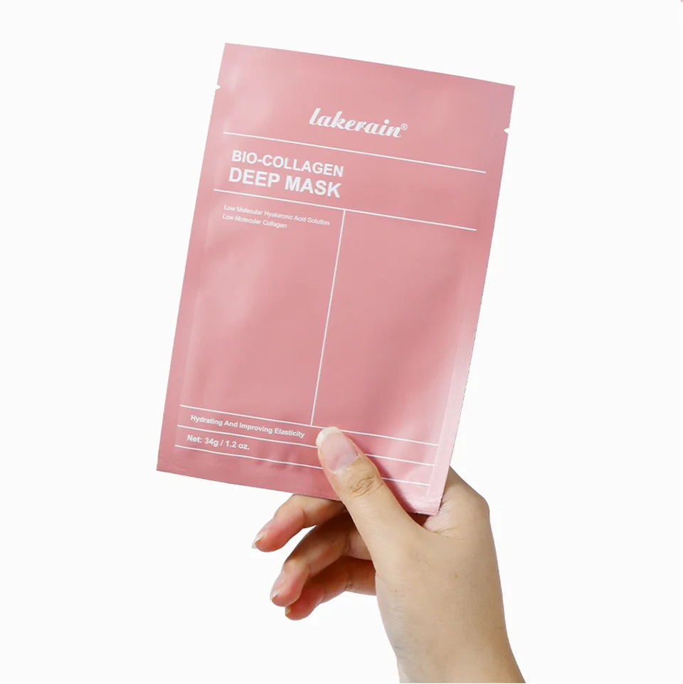 Máscara Facial de Hidrogel Bio-Colágeno – Renovação Profunda e Hidratação Intensa Durante a Noite