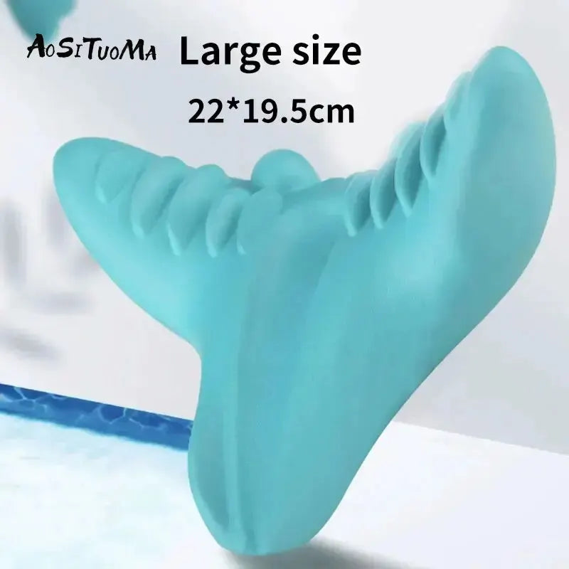 Travesseiro de Tração Cervical – Relaxador Muscular e Massageador para Pescoço, Ombro e Coluna