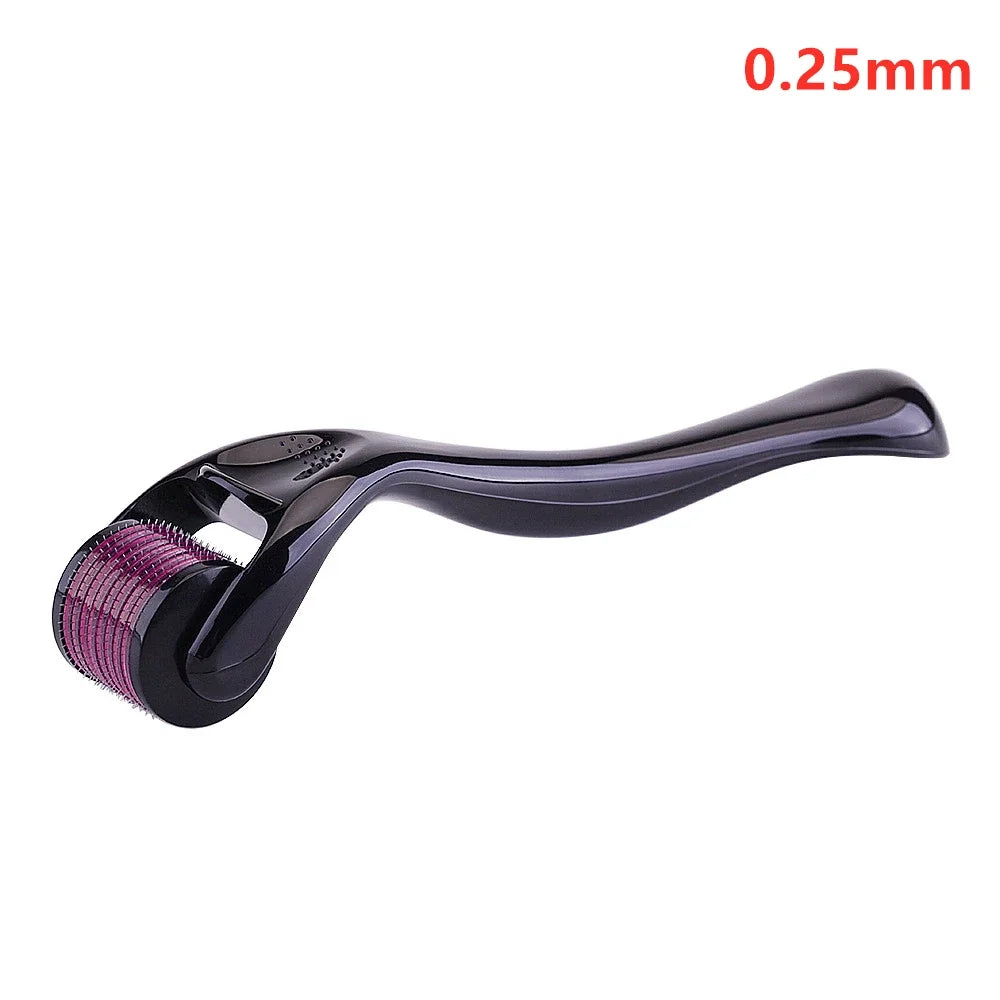 540 agulhas para corpo facial crescimento do cabelo rolo derma para pele barba 0.2mm 0.25mm 0.3mm agulha micro rosto rolo ferramenta