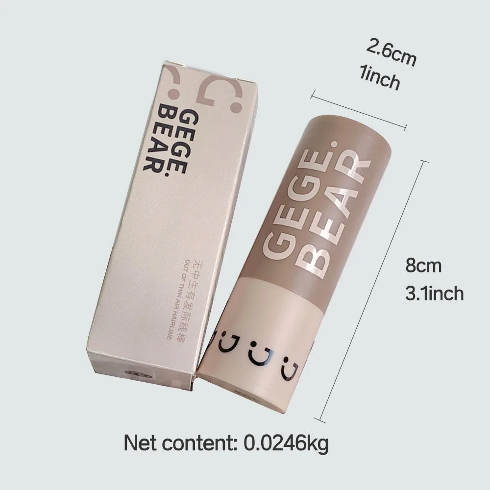 Sombra de Cabelo em Pó Gege Bear – Impermeável, Efeito Natural e Cobertura Instantânea para Falhas e Linha do Cabelo