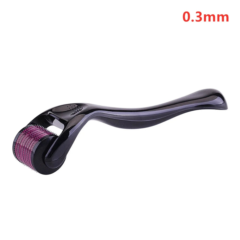 540 agulhas para corpo facial crescimento do cabelo rolo derma para pele barba 0.2mm 0.25mm 0.3mm agulha micro rosto rolo ferramenta