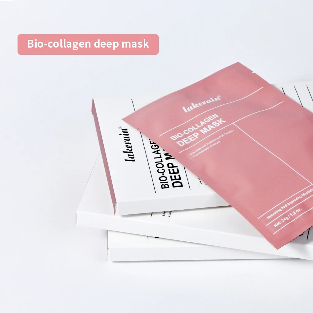 Máscara Facial de Hidrogel Bio-Colágeno – Renovação Profunda e Hidratação Intensa Durante a Noite