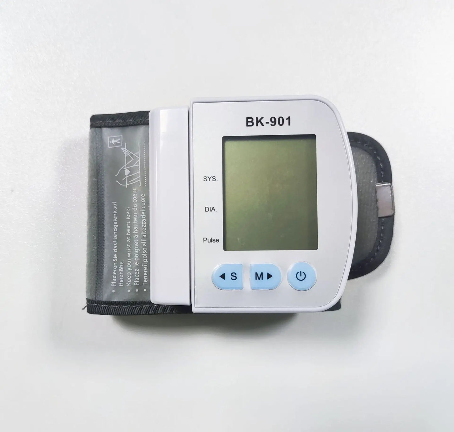 Monitor de Pressão Arterial de Pulso Digital – Medidor com Tela LCD, Frequência Cardíaca e Pulso | Portátil e Fácil de Usar