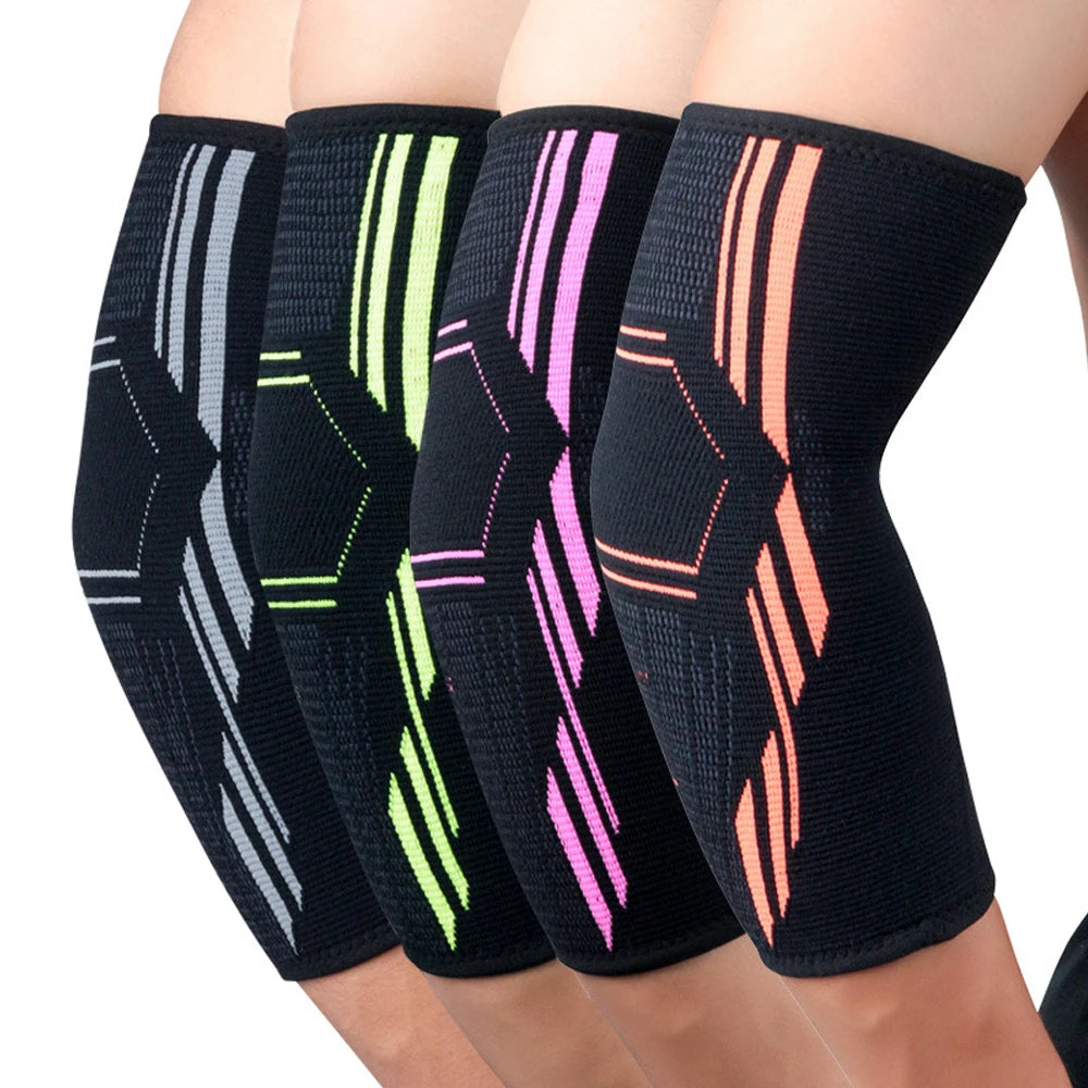 Cotoveleira Esportiva Elástica (Suporte de Cotovelo) – Proteção para Treinos e Esportes