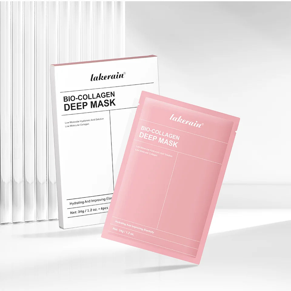 Máscara Facial de Hidrogel Bio-Colágeno – Renovação Profunda e Hidratação Intensa Durante a Noite