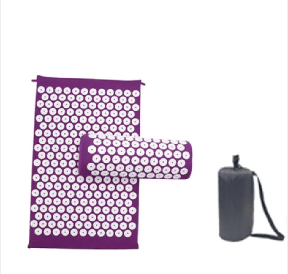 Conjunto de Esteira e Almofada de Massagem por Acupressão